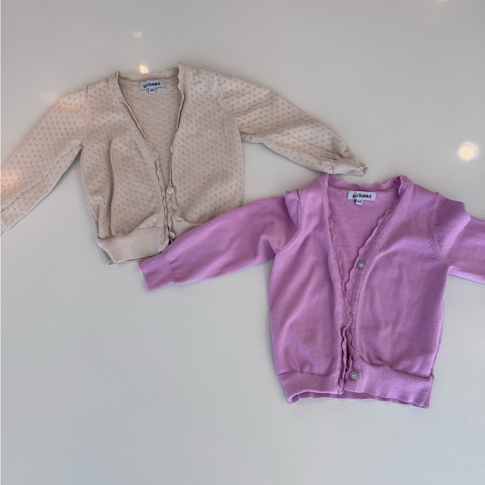 5T girlhood cardigans bundle